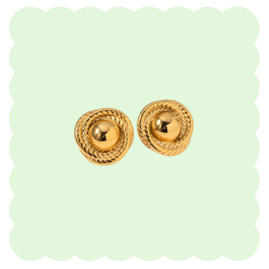 Golden Sun earrings