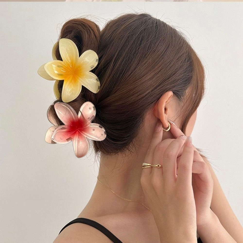 Lemon Hibiscus Clip