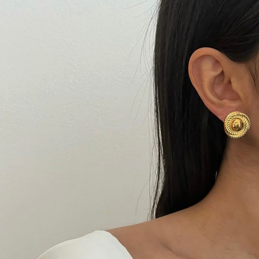 Golden Sun earrings