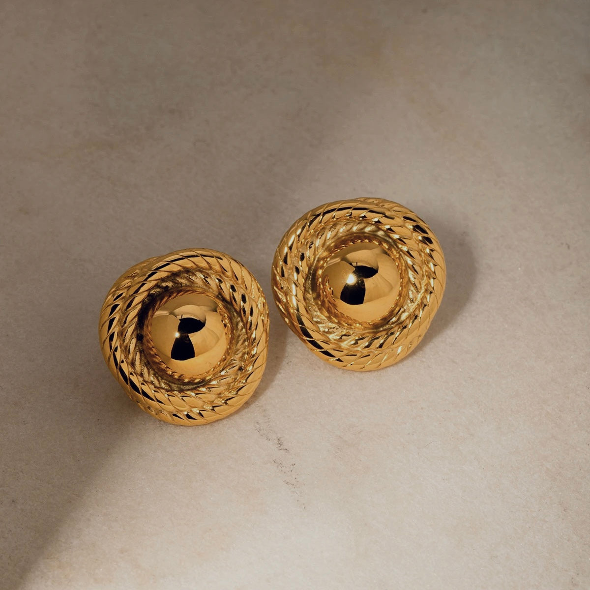 Golden Sun earrings